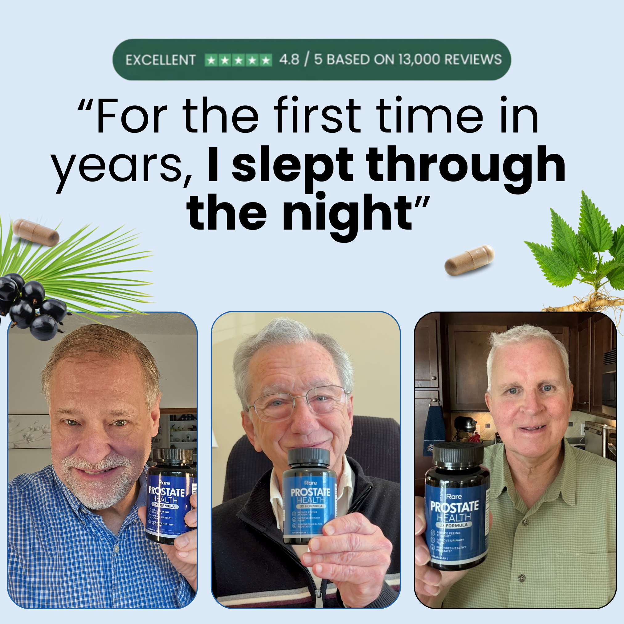Rare™ Real Saw Palmetto Prostate Formula