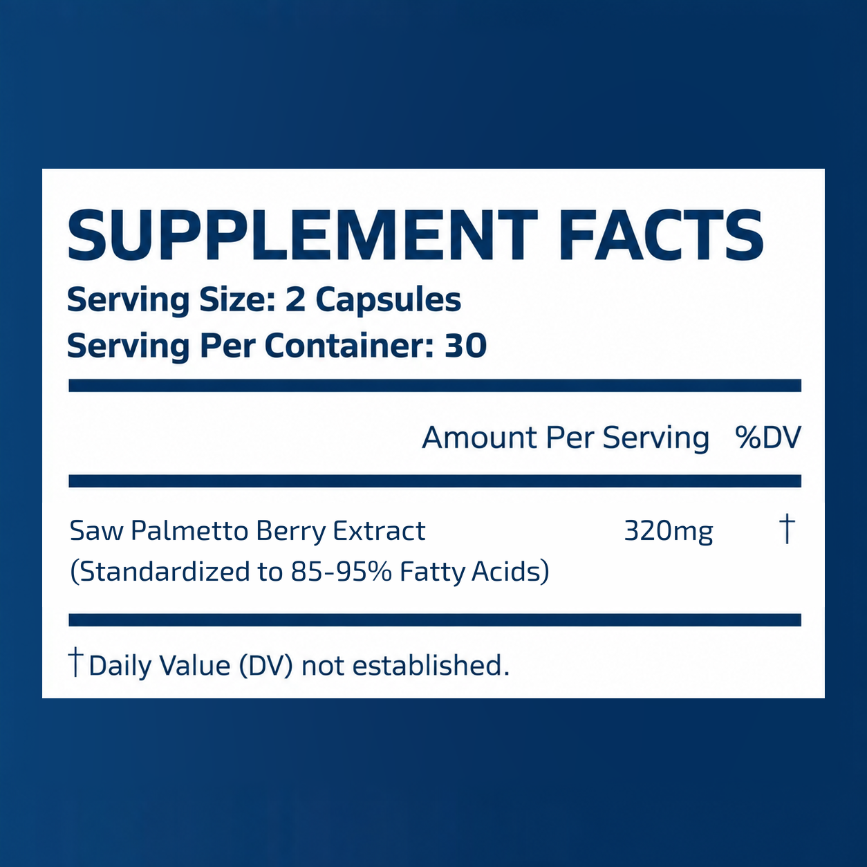 Rare™ Real Saw Palmetto Prostate Formula